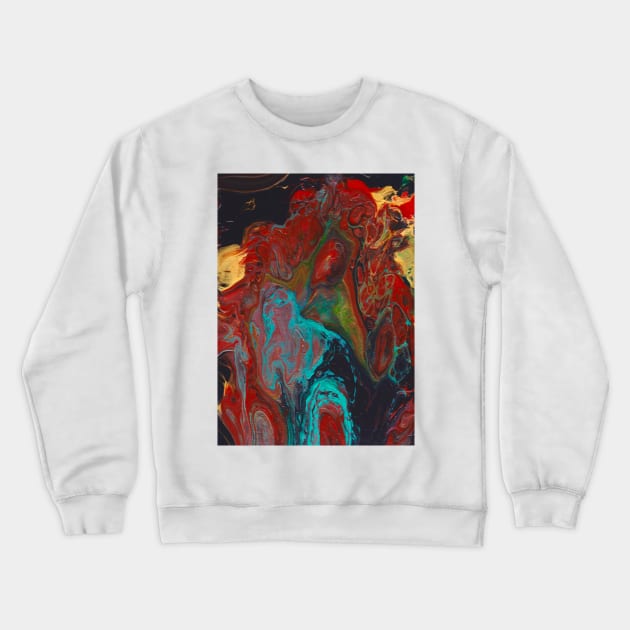 Fire and Water II Crewneck Sweatshirt by eerankin